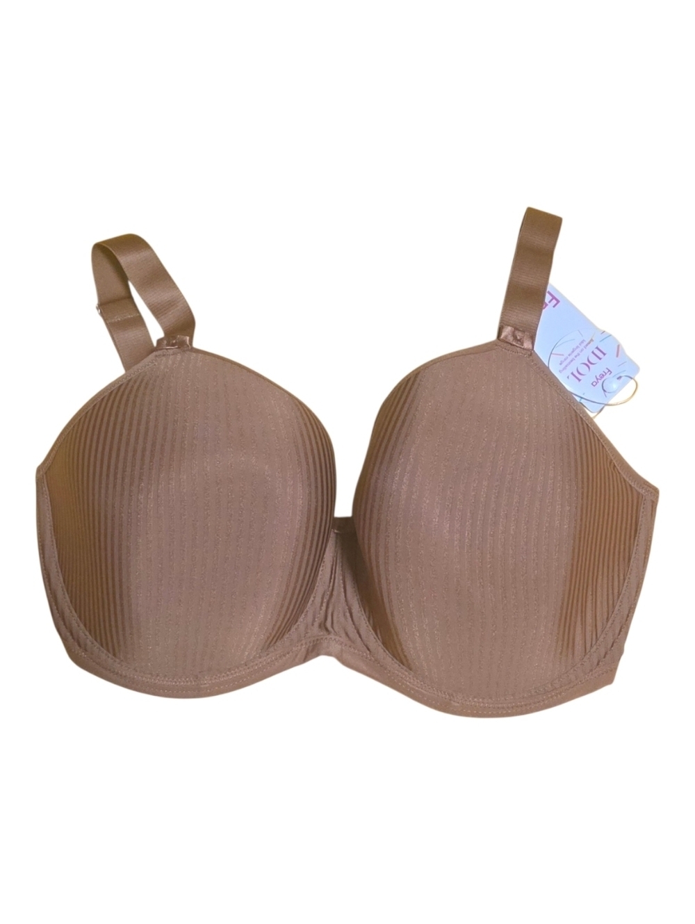 Freya Idol Molded Underwire Balcony Bra - Cinnamon Brown - 32I - New